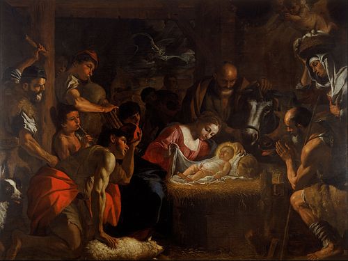 The Adoration of the Shepherds, 1679, Mattia Preti