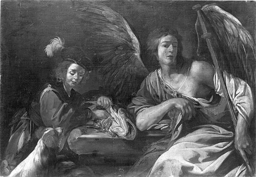 Tobias und der Engel, 1656, Mattia Preti