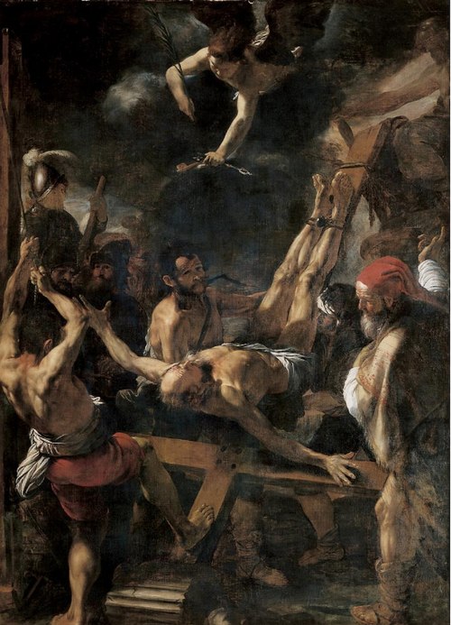 The Martyrdom of Saint Peter, 1630, Mattia Preti