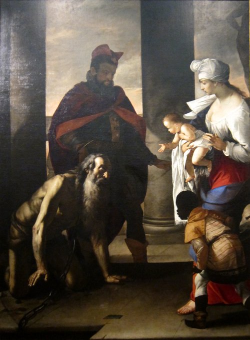 The Pardon of St. John Chrysostom, 1640, Mattia Preti