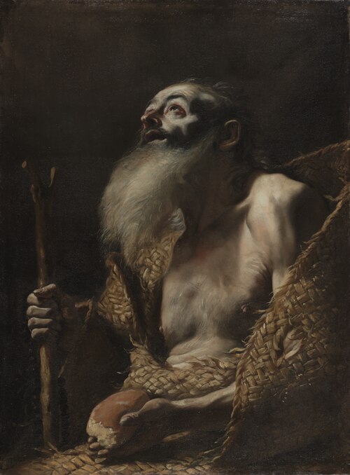 Saint Paul the Hermit, 1660, Mattia Preti