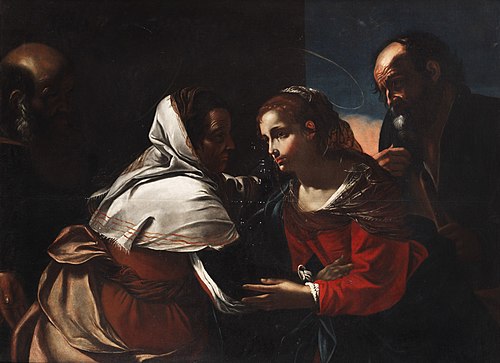 A Visitação, 1700, Mattia Preti