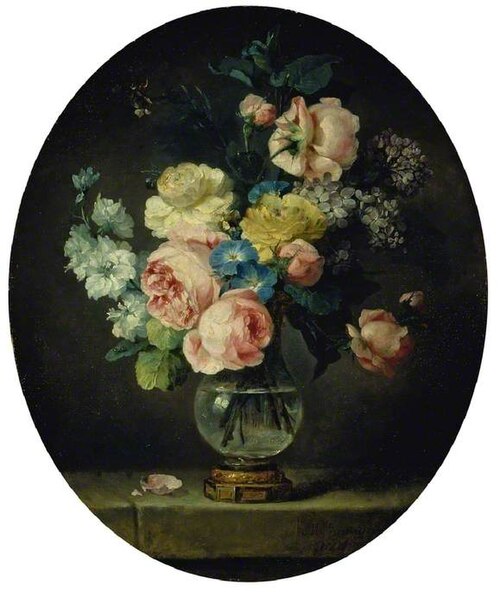 A vase of flowers, 1775, Anne Vallayer-Coster