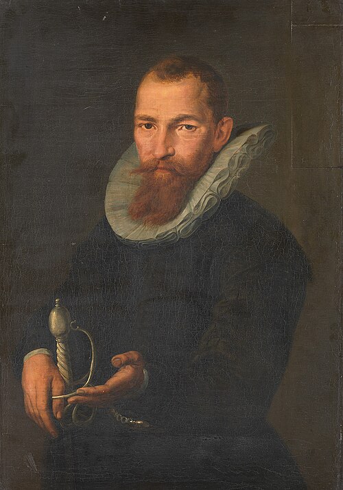 Portrait of Michiel Fernay (?-?), 1604, Aert Pietersz.