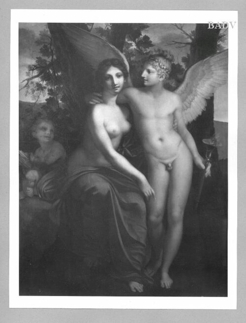 Amor and Psyche, 1783, Pierre-Paul Prud'hon