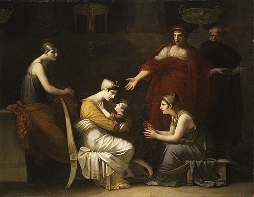 Andromache and Astyanax, 1818, Pierre-Paul Prud'hon