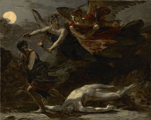 La Justice et la Vengeance divine poursuivant le Crime, 1805, Pierre-Paul Prud'hon