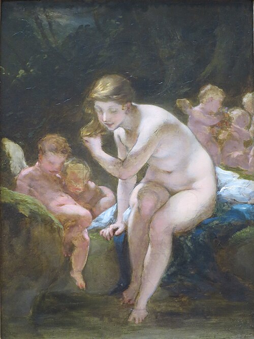 Venus Bathing, 1814, Pierre-Paul Prud'hon