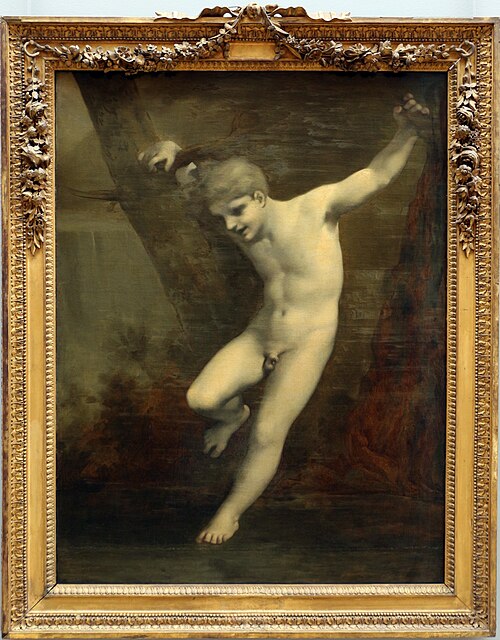 Jeune Zéphire se balançant au dessus de l'eau, 1819, Pierre-Paul Prud'hon