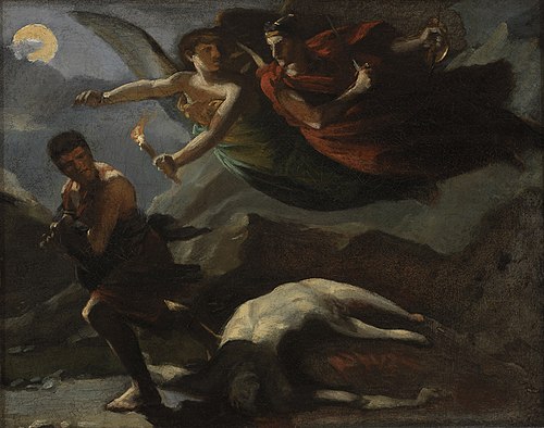 Divine Vengeance and Justice Pursuing Crime, , Pierre-Paul Prud'hon