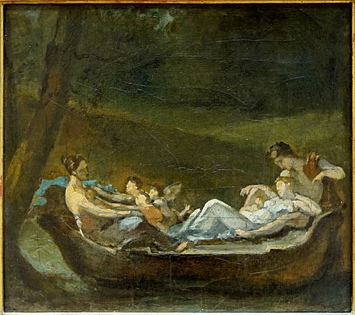 Le rêve du bonheur, 1819, Pierre-Paul Prud'hon