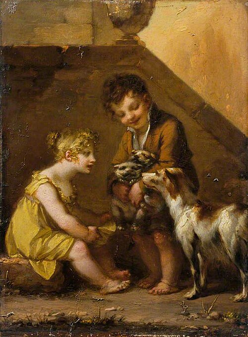 Puppies, 1795, Pierre-Paul Prud'hon