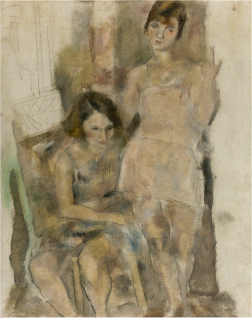 Zimette et Mireille, 1923, Julius Mordecai Pincas