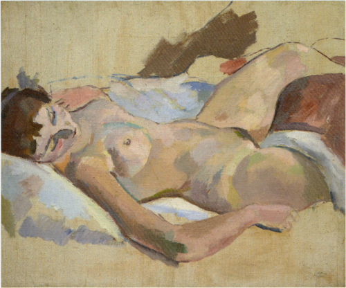 Le modèle, 1912, Julius Mordecai Pincas