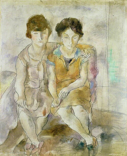 The Two Sisters, 1926, Julius Mordecai Pincas