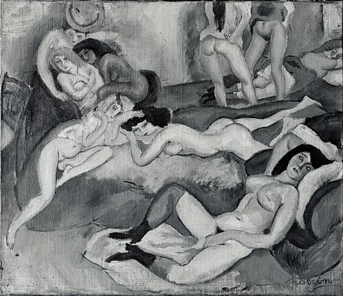 The Foolish Virgins, 1909, Julius Mordecai Pincas