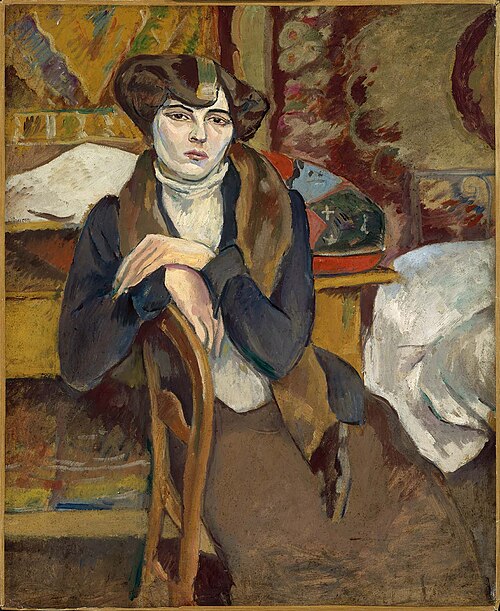 La Mélancolique, 1909, Julius Mordecai Pincas