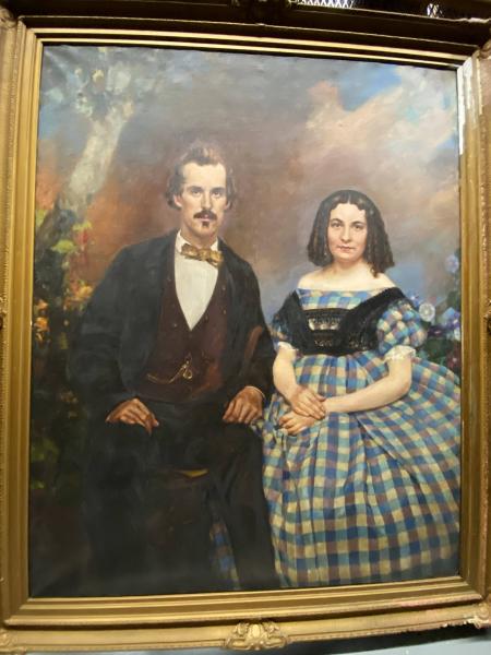 Mr. and Mrs. Newton Cannon, 1926, Agnes Lawrence Pelton
