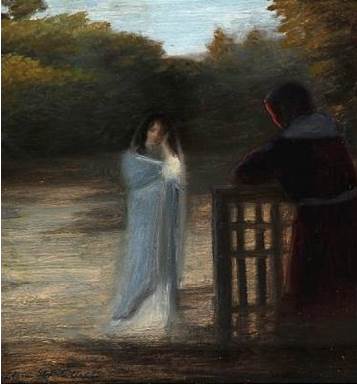 Garden, 1898, Agnes Slott-Møller