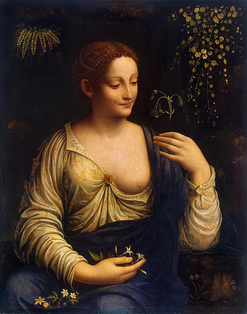 Flora, 1520, Francesco Melzi