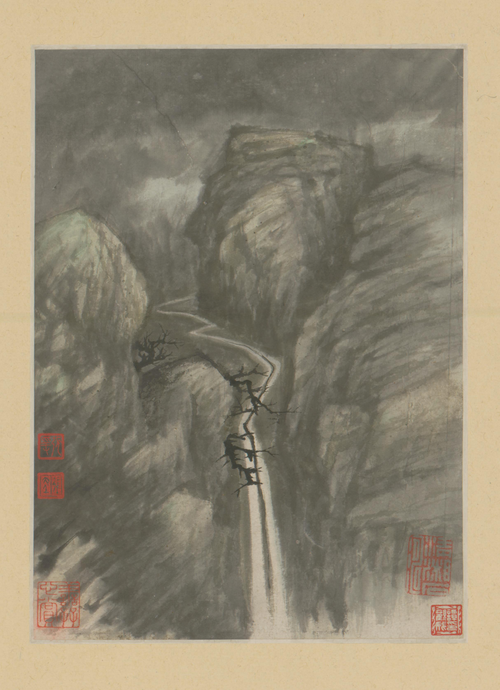 原济金山龙游寺诗意册, , Shitao