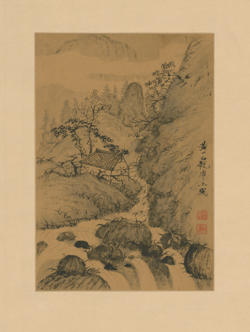 石涛山水图册, , Shitao