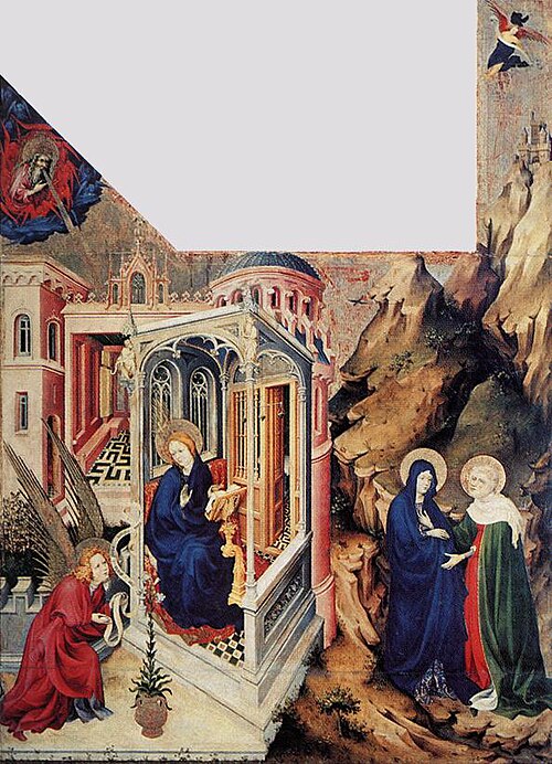 L'Annonciation et la Visitation, 1393, Melchior Broederlam