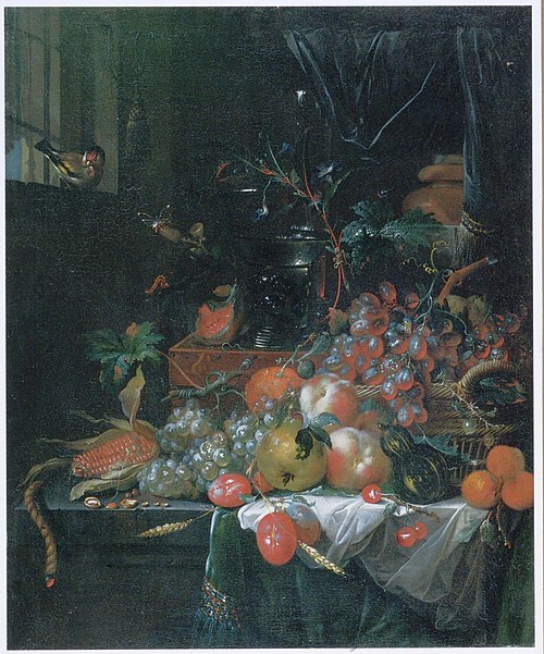 Interior with a Still Life, 1770, Catharina Treu