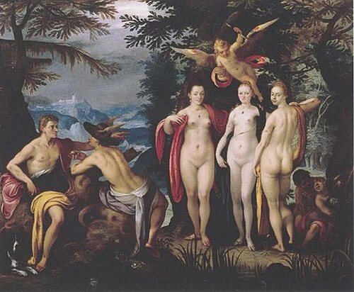 The Judgement of Paris, 1614, Christoph Gertner