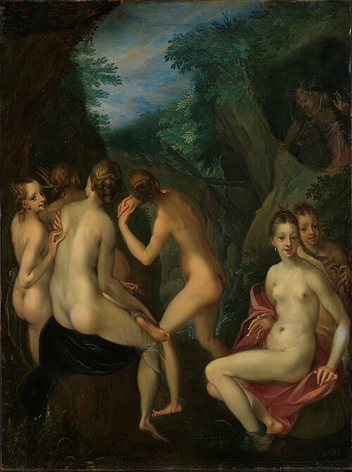 Diana and Actaeon, 1612, Christoph Gertner