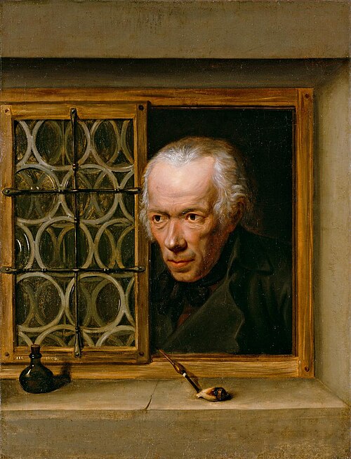 Der Alte unterm Fenster, 1804, Heinrich Corrodi
