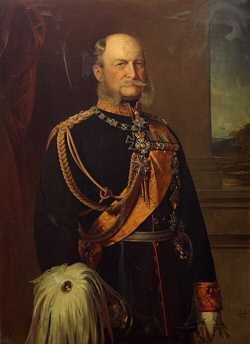 Wilhelm I. Kaiser des Deutschen Reiches, 1875, Paul Bülow