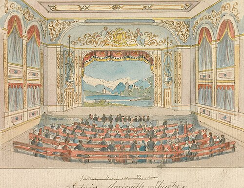 Interior Marionette Theatre, , William Henry Brooke