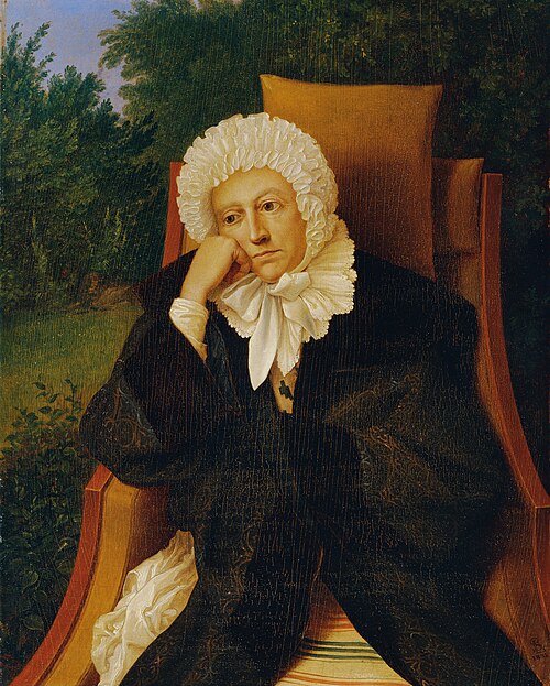 Dame im Lehnstuhl, 1831, Ludwig Ferdinand Schnorr von Carolsfeld