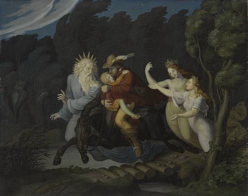 Der Erlkönig, 1832, Ludwig Ferdinand Schnorr von Carolsfeld