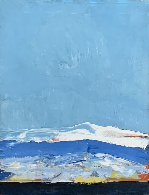 Paysage, Antibes, 1955, Nicolas de Staël