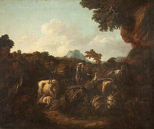 Pastoral Landscape, , Philipp Peter Roos