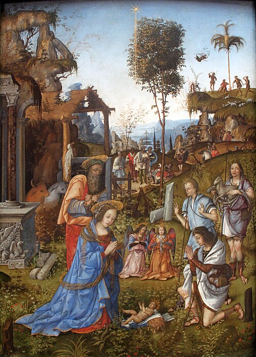The Adoration of the Shepherds, 1496, Amico Aspertini
