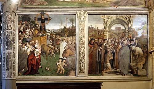 trasferimento del volto santo a lucca, 1508, Amico Aspertini