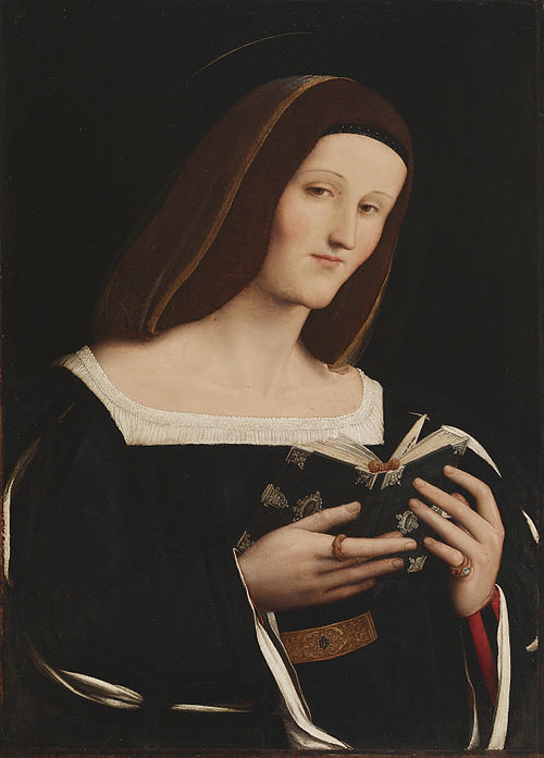 Female Saint Holding a Book, 1515, Amico Aspertini