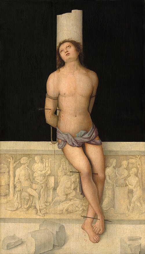 Saint Sebastian, 1505, Amico Aspertini