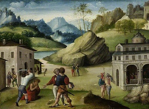 The Beheading of St John the Baptist, , Amico Aspertini