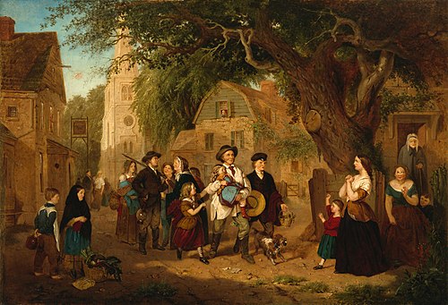 Le Retour de l'enfant perdu, 1857, Albert Fitch Bellows