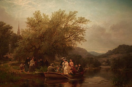 Life's Day, 1861, Albert Fitch Bellows