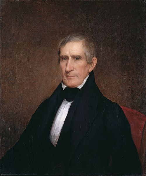 William Henry Harrison, 1840, Albert Gallatin Hoit