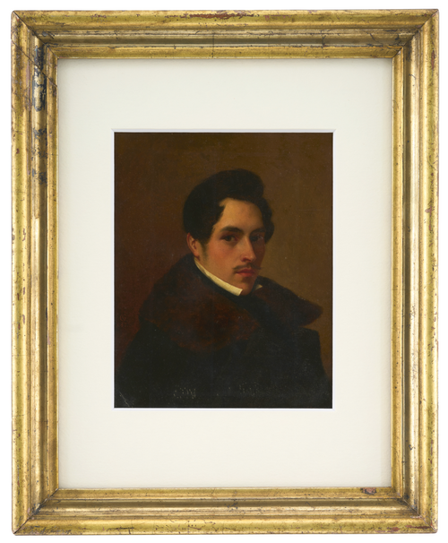 Selbstbildnis Albert Gräfle, 1837, Albert Graefle