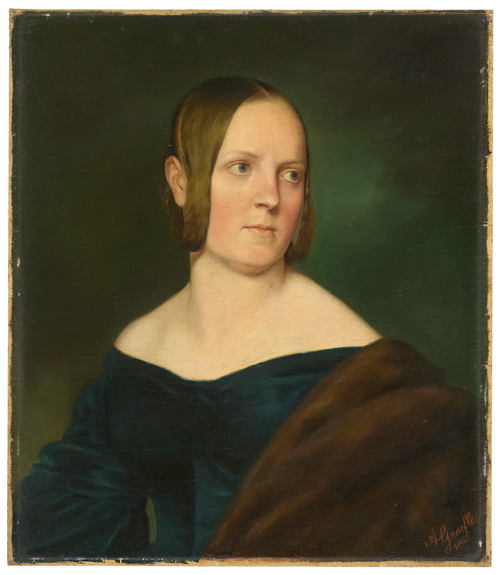 Portrait of a Lady, 1842, Albert Graefle