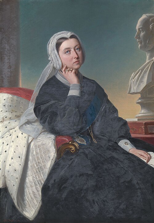 Queen Victoria (1819-1901), 1864, Albert Graefle