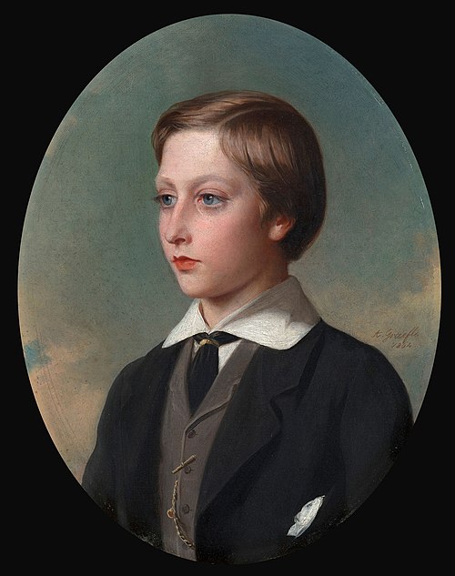 Prince Arthur, later Duke of Connaught (1850-1942), 1864, Albert Graefle
