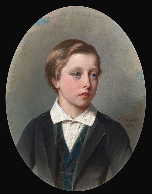 Prince Leopold, later Duke of Albany (1853-1884), 1864, Albert Graefle